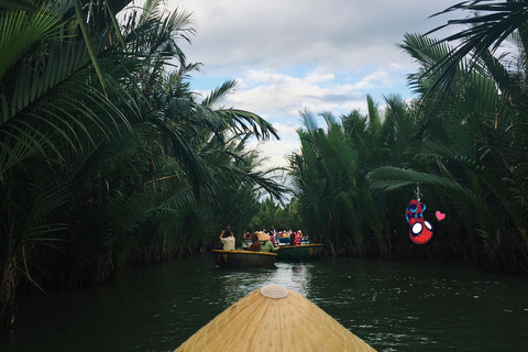 Da Danang: Giungla delle noci di cocco, città di Hoi An, rilascio delle lanterne