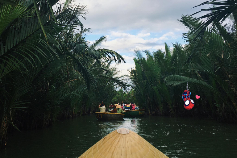 Depuis Danang : Jungle des noix de coco, ville de Hoi An, lâcher de lanternes