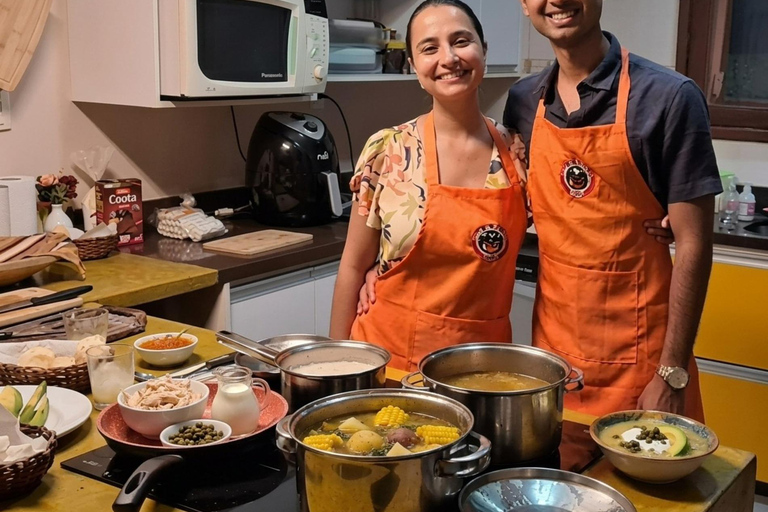 Bogotá: Traditional Home Cooking Class with a Local Private class