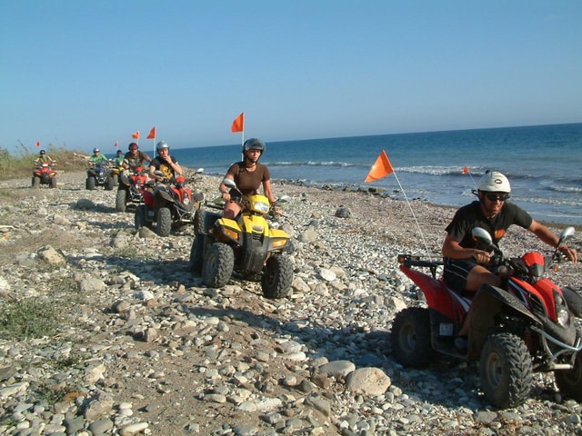 Paphos: Quad- en buggy-middagsafari naar de Adonis-watervallen