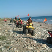 Pafos: safari por la tarde en quad y buggy a las cascadas de Adonis