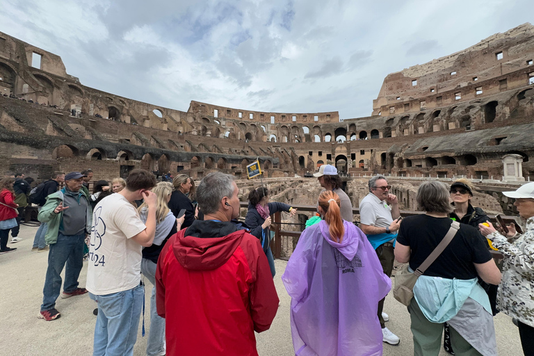 Roma: Visita a la Arena del Coliseo, el Foro Romano y el Palatino