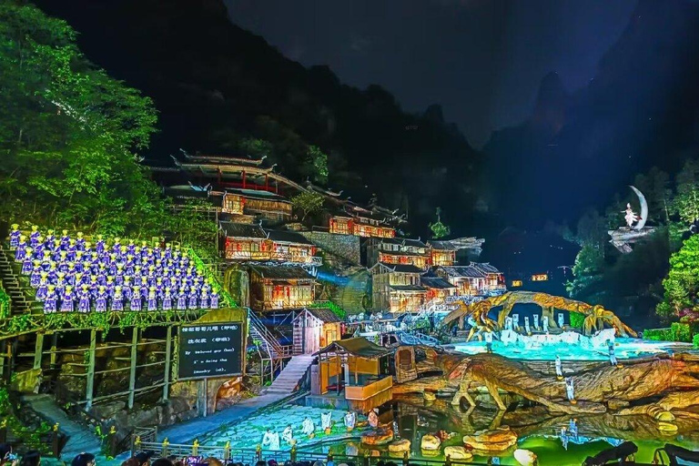 Zhangjiajie: Tianmen Mountain Fox Fairy Show with Pickup