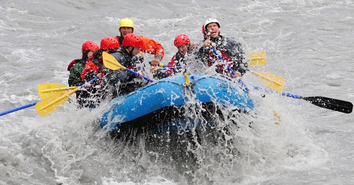 Angler Head Raft Matanuska Glacier Lions Head Whitewater Rafting | GetYourGuide
