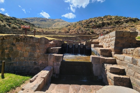 Vallée sud de Cusco. Andahuaylillas, Pikillaqta, Tipon