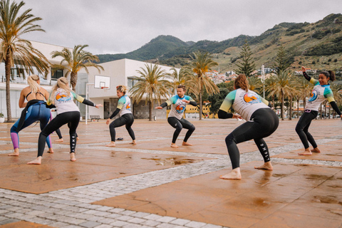 Surf lesson in Madeira