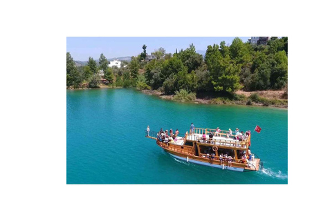 From Belek: Jeep Safari and Lake Boat Tour in City of Side