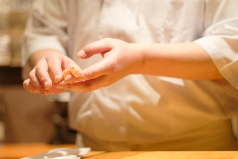 Hochwertiges Sushi &amp; Tempura-Essen in Ginza