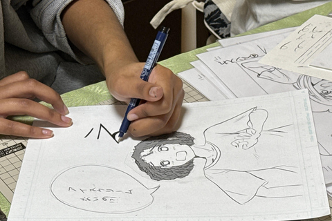 3-Hour Manga Drawing Workshop in Tokyo