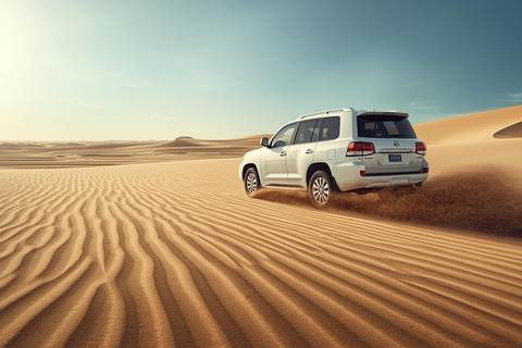 Doha Family Friendly Desert Safari with Camel Ride Shared Desert Safari Tour Dune Bashing & Camel Ride