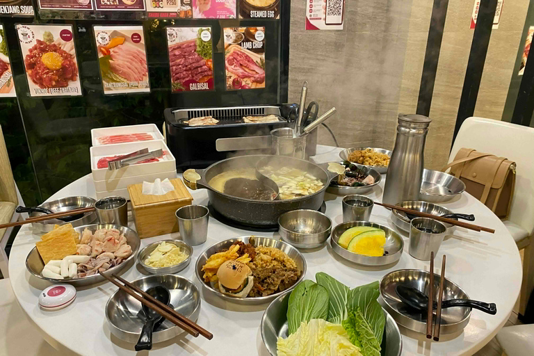Boracay Buffet: Shabu Khan Korean BBQ or Hot Pot & Salad Bar D. Shabu Shabu, Pork, and Beef Grill+Korean Buffet+Salad Bar