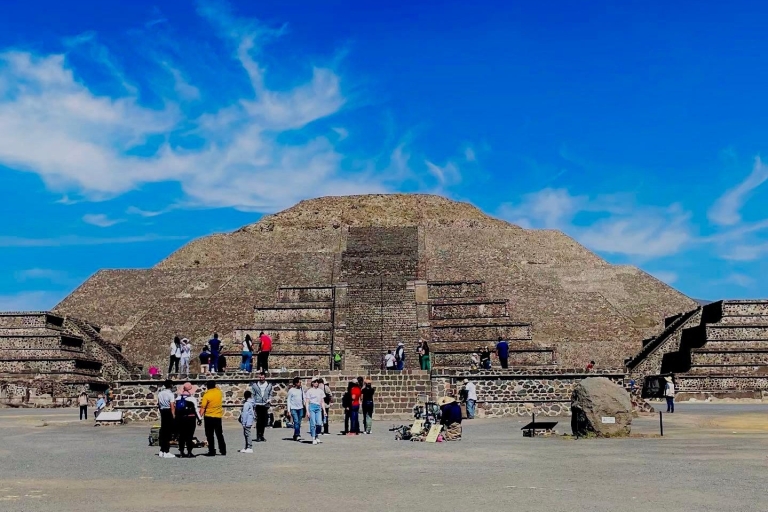 México City: Teotihuacan, Basilika de Guadalupe und TlatelolcoPiramides de Teotihuacan und Basilica de Guadalupe Privado
