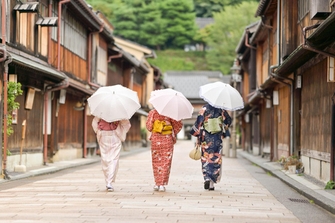 Kanazawa Bustransport von Osaka