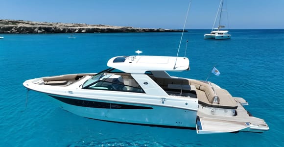 Ayia Napa: Private Yacht Charter with Captain & Drinks