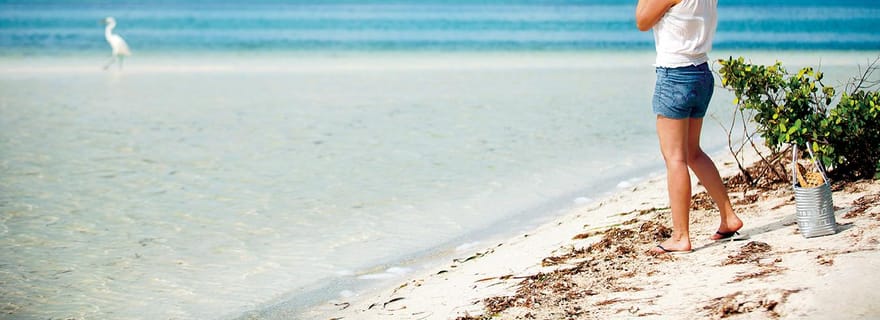 Holbox : sortie en bateau classique dans la réserve de Yum Balam