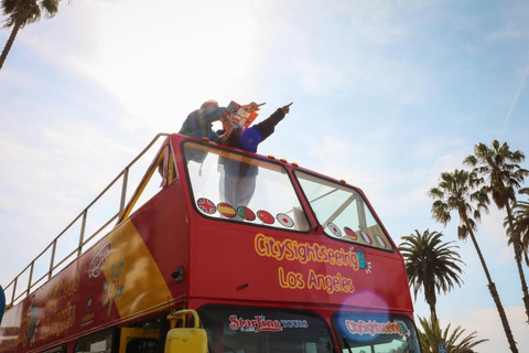 Los Angeles: Hop-On Hop-Off + Celebrity Homes Package Guided in English