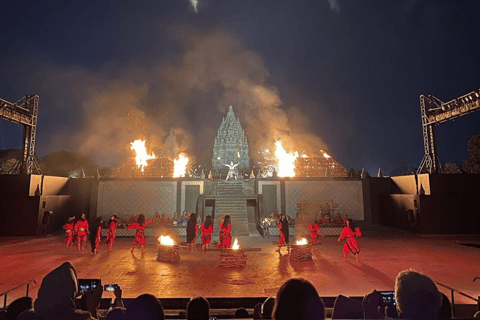 Yogyakarta : Ramayana Ballet Prambanan Show TicketCategoría Clase Especial - Asientos normales con vista Prime +bebida