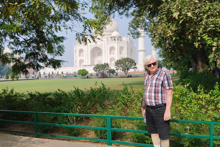 Desde Rishikesh: Excursión privada de 2 días al Taj Mahal con regreso a Delhi