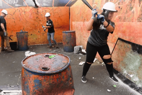 Sacramento Downtown: Rage Room Experience Bad Day Rage Room Experience