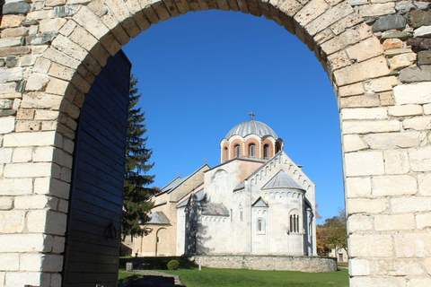 De Belgrade : Visite des monastères médiévaux de Zica et Studenica