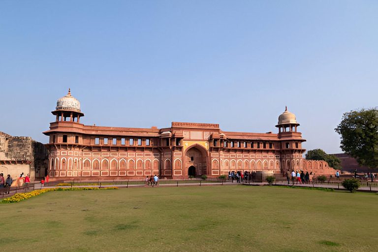 Visita al Taj Mahal, Fuerte de Agra y Conservación de Elefantes desde DelhiCoche privado con aire acondicionado, conductor y guía, regreso a Jaipur