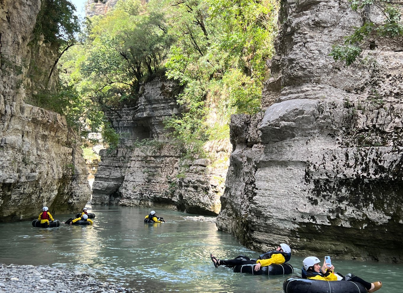 Çorovoda: Osumi Canyon Rafting/flodtubing-tur