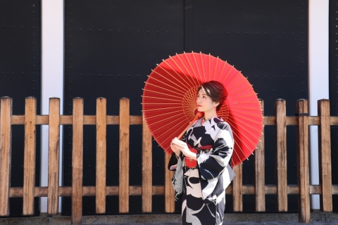 Traditionele Kimono-verhuurervaring in KyotoGion (historisch district van Kyoto)