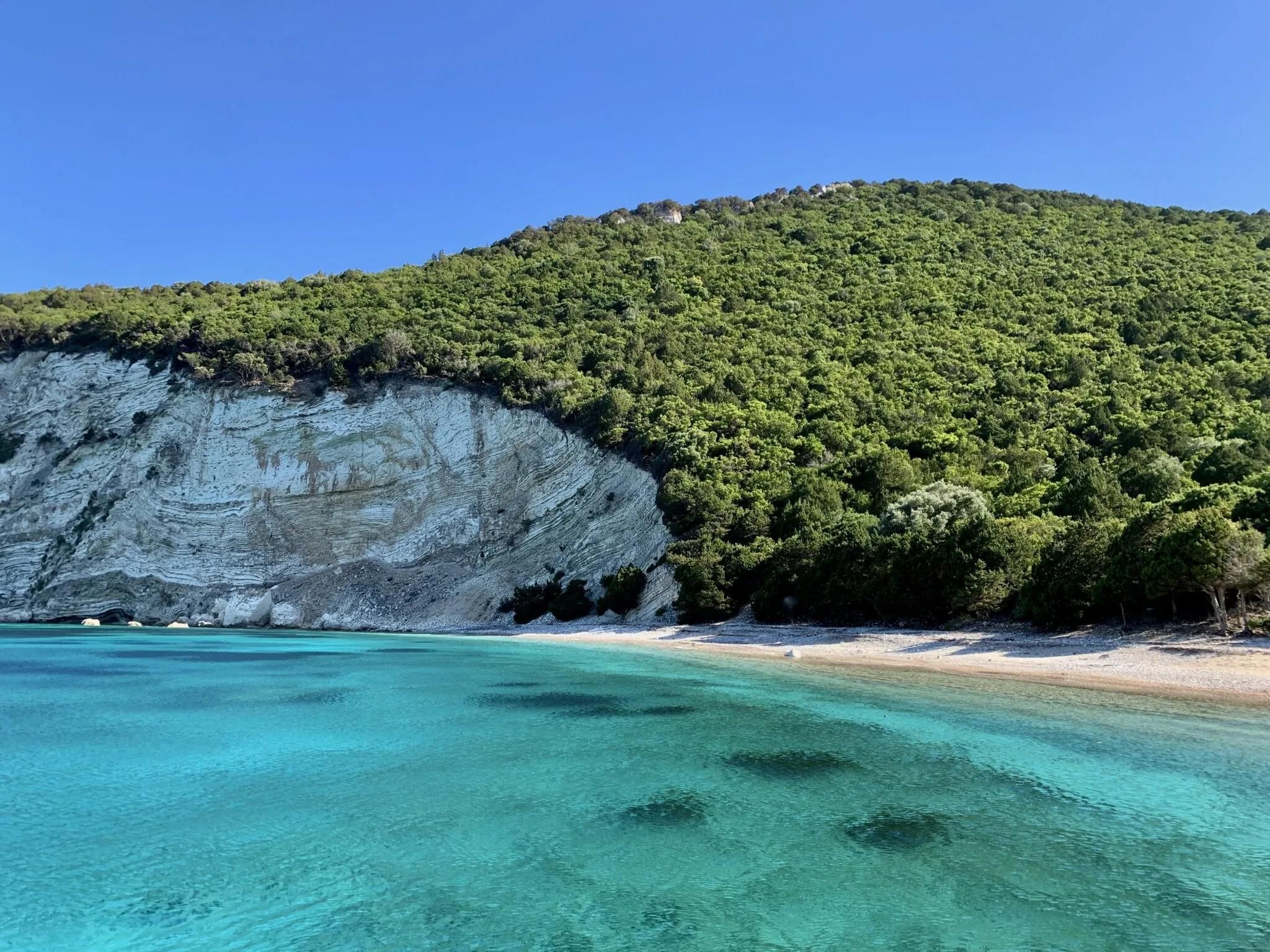 Nydri: Lefkada-Schweinchen-Bootsfahrt nach Meganisi, Formikoula & Atokos