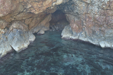 IBIZA: CATAMARAN CUEVAS CALA BASSA Y PLAYA CALA CONTE SUP PADEL&amp;SNORQUEL