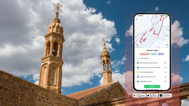 Visit Mardin Church Calls With GeziBilen Digital Audio Guide in Mardin