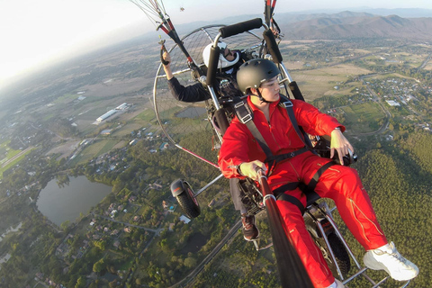 Chiang Mai Paramotor Flying Experience 15-20 Minute Flight Only