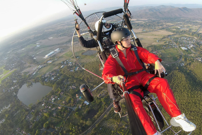 Chiang Mai Paramotor Flying Experience 15-20 Minute Flight Only