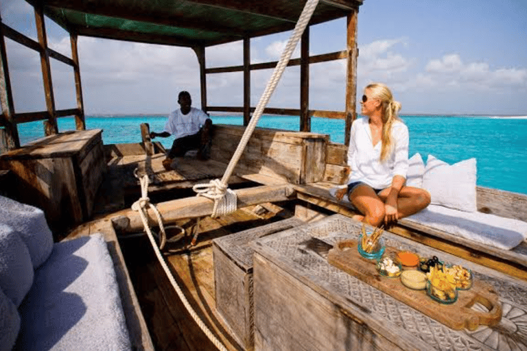 Zanzibar: Private Sunset Cruise With Music At Stonetown Luxury Sunset Cruise With Traditional Music