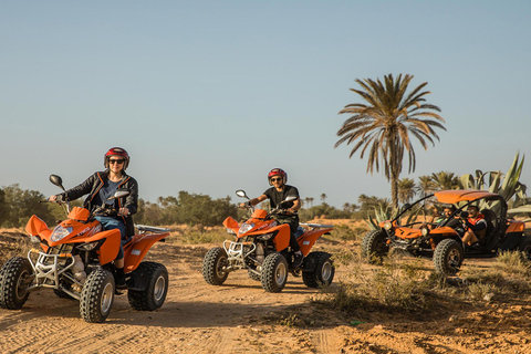 Djerba 1H30 Quad fahren