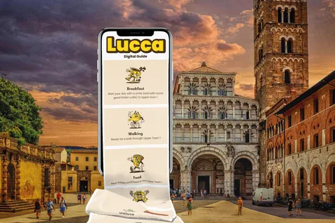 Lucca: Digital guide made with a Local for your tour
