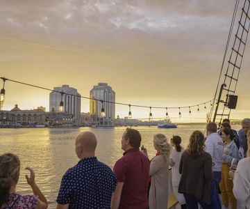Crociera al tramonto a Halifax a bordo della Tall Ship Silva