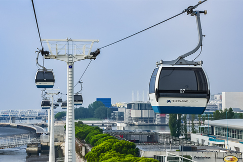 Lisbona: Parco delle Nazioni Gondola Lift Cable Car Andata e RitornoLisbona: biglietto per la funivia del Parco delle Nazioni