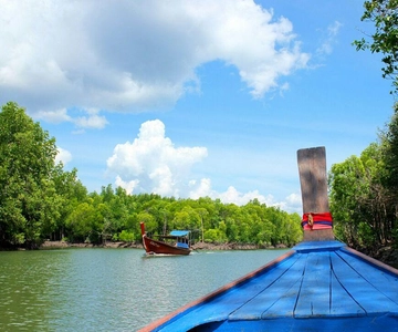 Van Ko Lanta: Eco-excursie naar de mangrove met een longtailboot