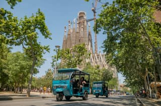 Barcelona: 2-stündige Premium-Tuk-Tuk-Tour