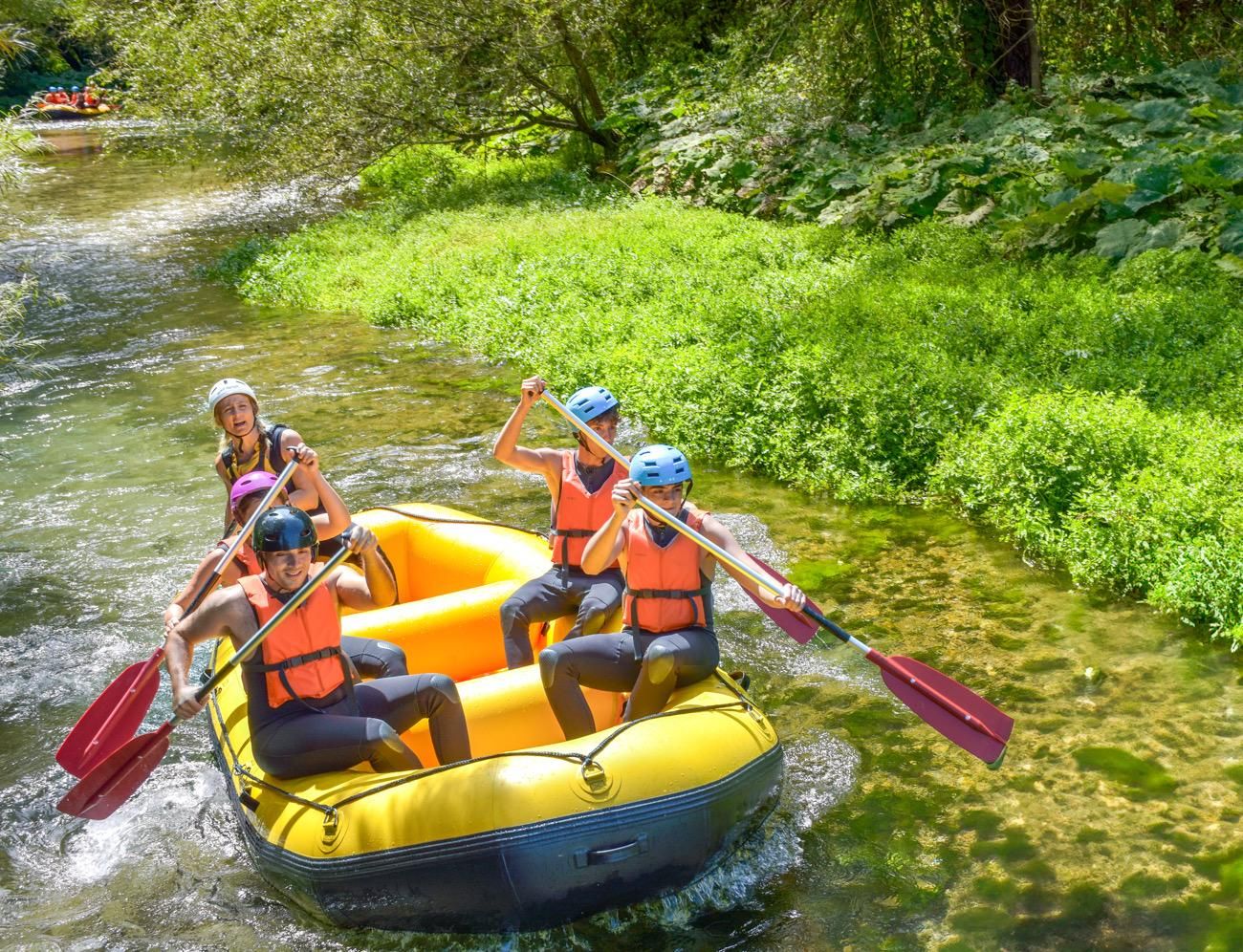 Valnerina: Rafting auf dem Corno und Sordo von Norcia aus
