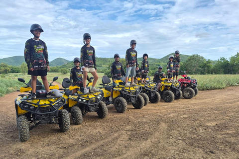 Pattaya: Jungle ATV & Buggy Ride on Custom-Built Trails 2-Seater Buggy (Driver and a Passenger)