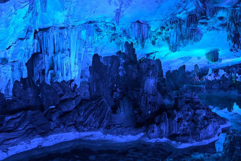 Guilin: Reed Flute Cave & Yangshuo Rafting Private Day Tour Guilin: Reed Flute Cave and Yangshuo Rafting No Tour Guide