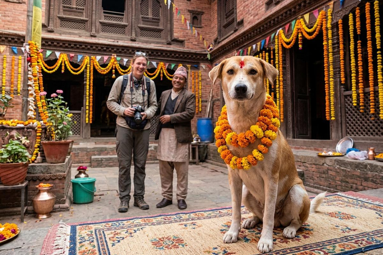 Kathmandu: Make a Marigold Garland & Celebrate Kukur Tihar