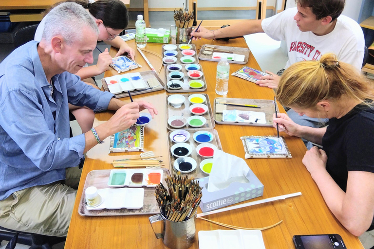 Kanazawa: Authentic Kaga Yuzen Dyeing Workshop