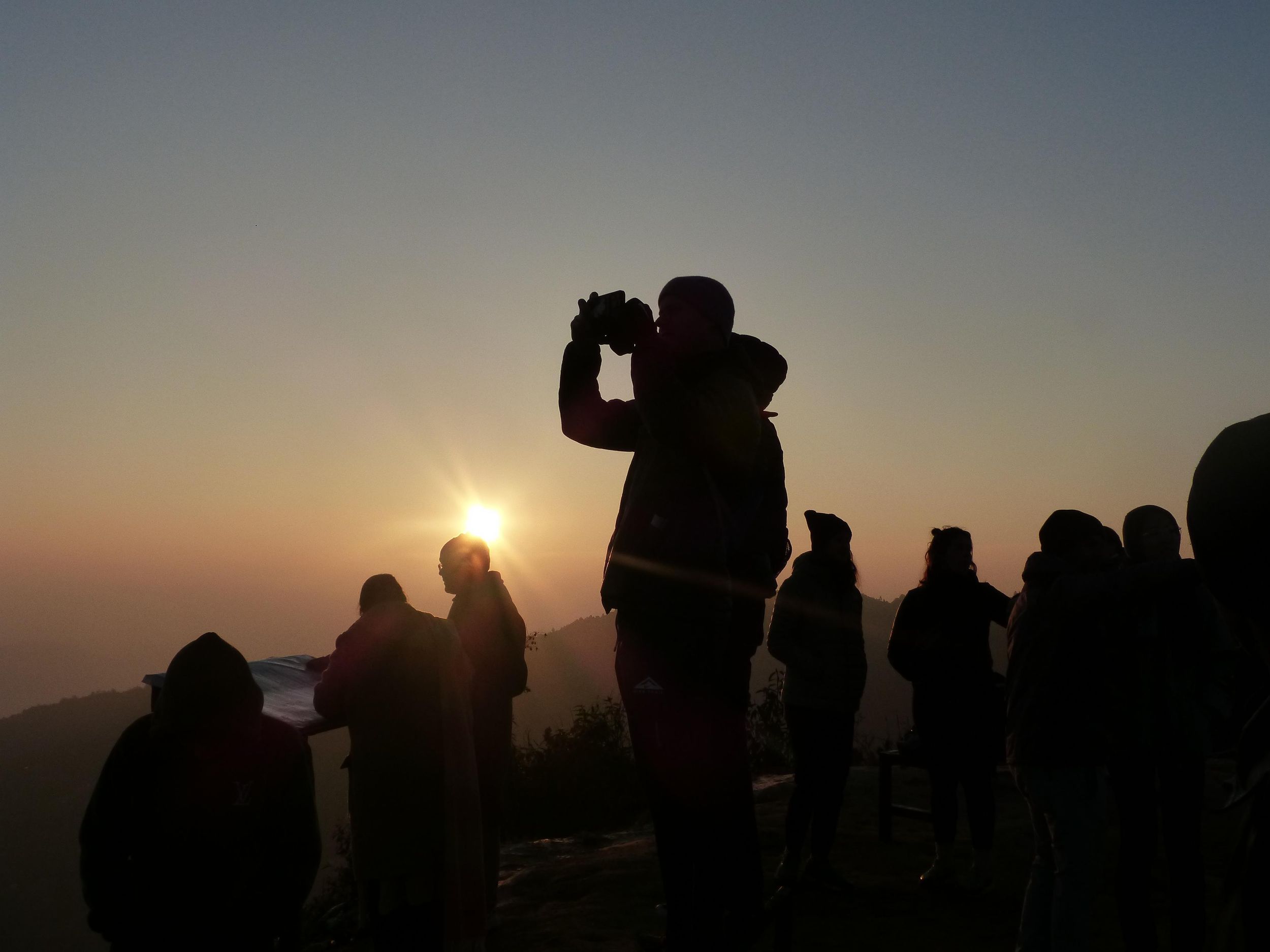 Nagarkot: Sonnenaufgang oder Sonnenuntergang mit Panorama-Ausblick