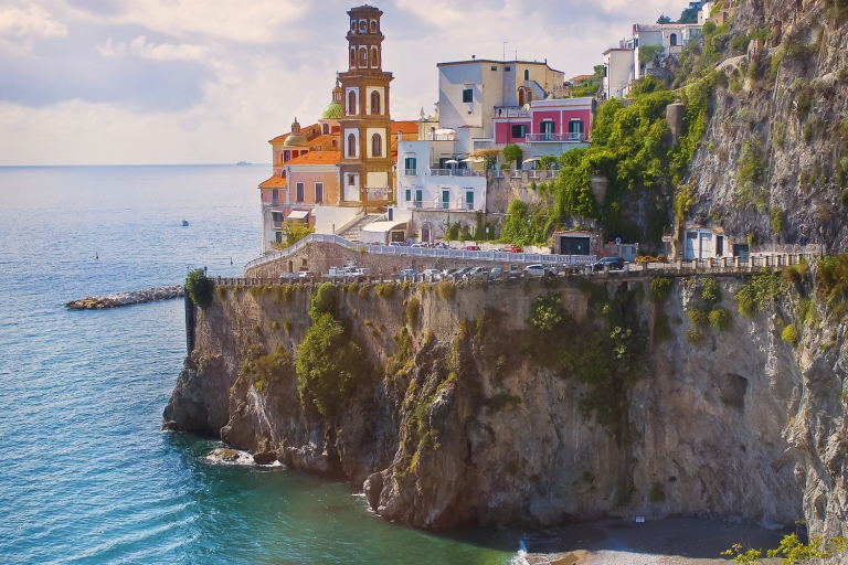Desde Roma: excursión de 1 día por costa Positano y AmalfiTour en inglés