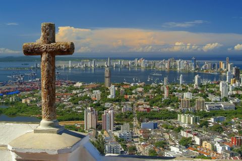 Cartagena: tour guidato della città, di San Pietro e del castello di San Felipe