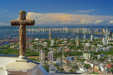 Cartagena: Visita Guiada, con el Convento de La Popa, y San FelipeCartagena: tour guiado de 4 horas de la ciudad