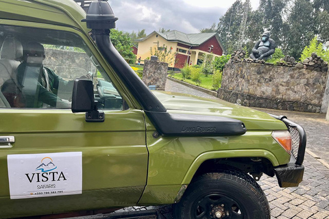 From Kigali: Bisoke Summit Trek, Crater Lake 1 Day Safari