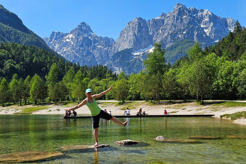 From Bled/Bohinj: Julian Alps & Italy Day Trip with Guide